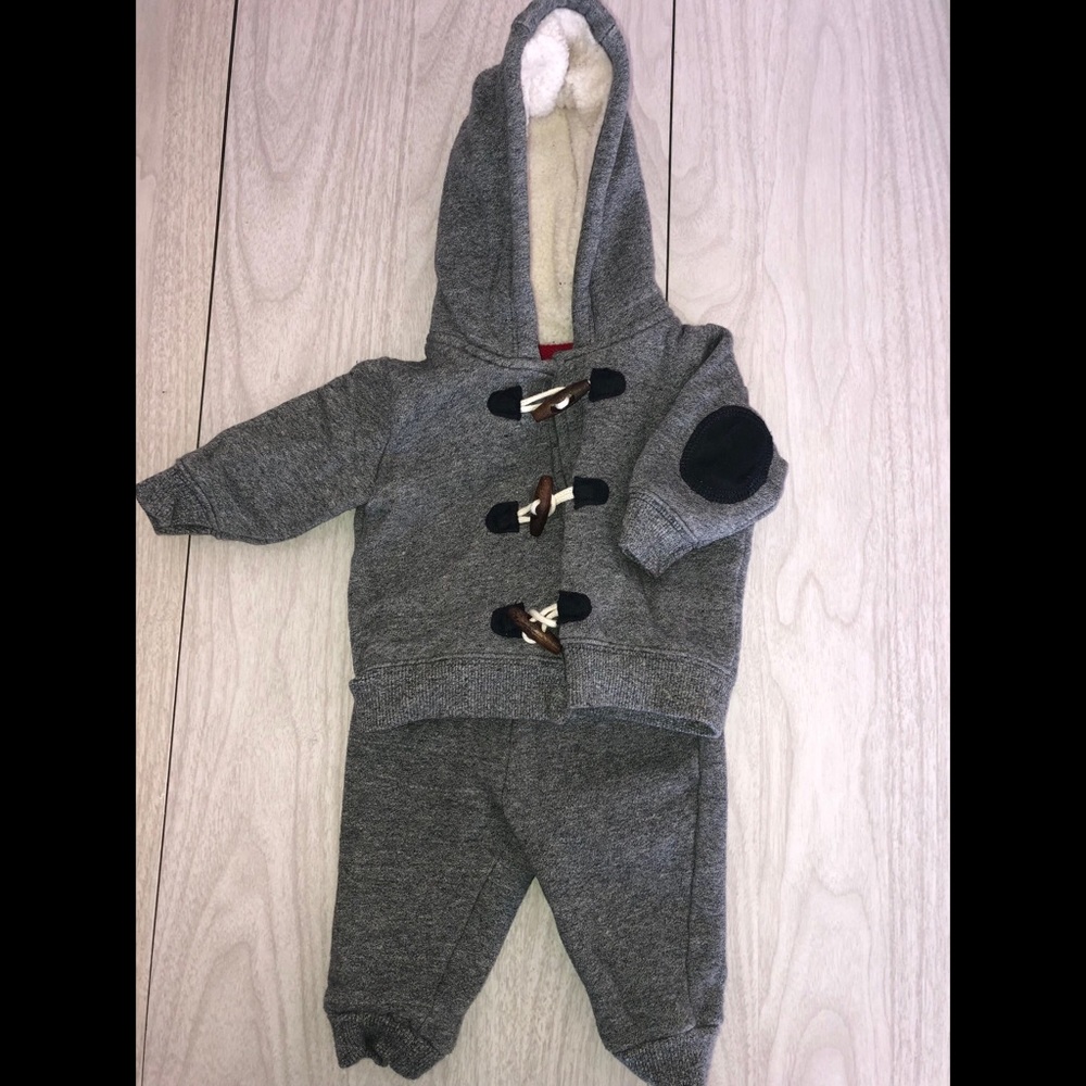Carters Hoodie & Pants Set 3 Months